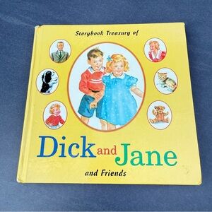 Storybook Treasury of Dick and Jane and Friends Vintage Anthology Lear to Read